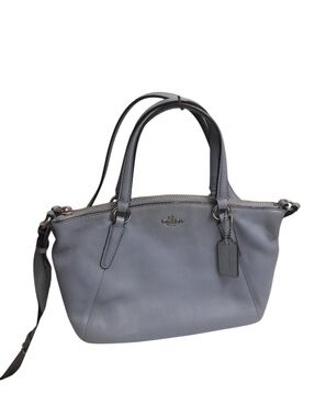 Coach Mini Kelsey Pebbled Leather Satchel Crossbody Bag